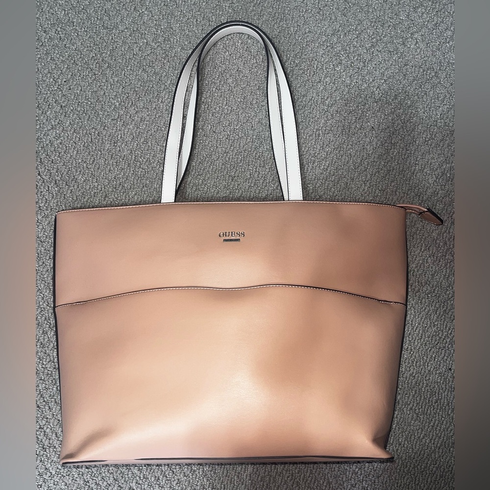 Guess | Large Pink Shoulder Bag